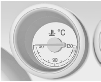 Kühlmitteltemperaturanzeige